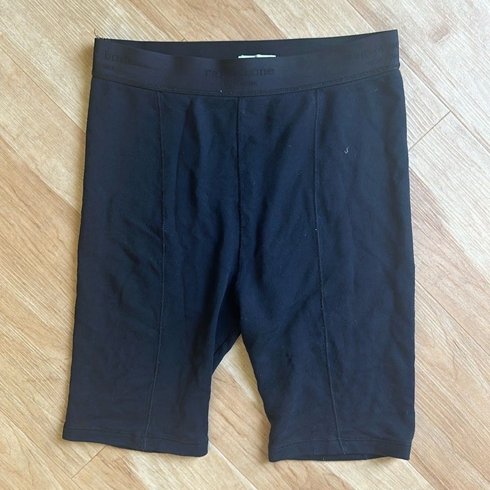 Rag & Bone Cotton Biker Short